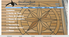 Desktop Screenshot of orcafreeboat.com