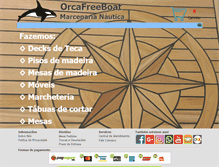 Tablet Screenshot of orcafreeboat.com